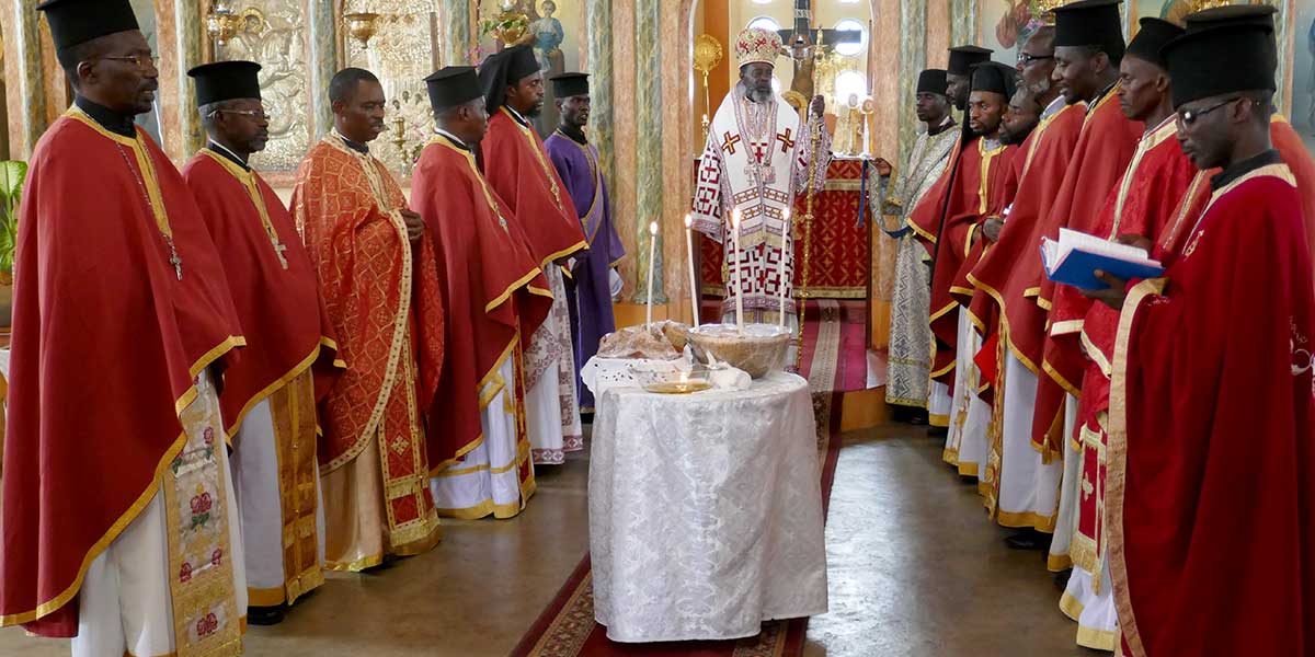 orthodox synod african bishop and priests